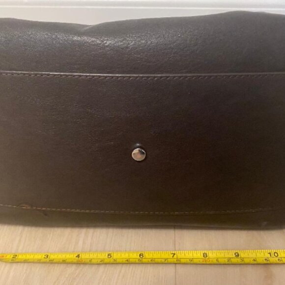 Massimo Dutti Dark Brown Leather Tote - Picture 4 of 4